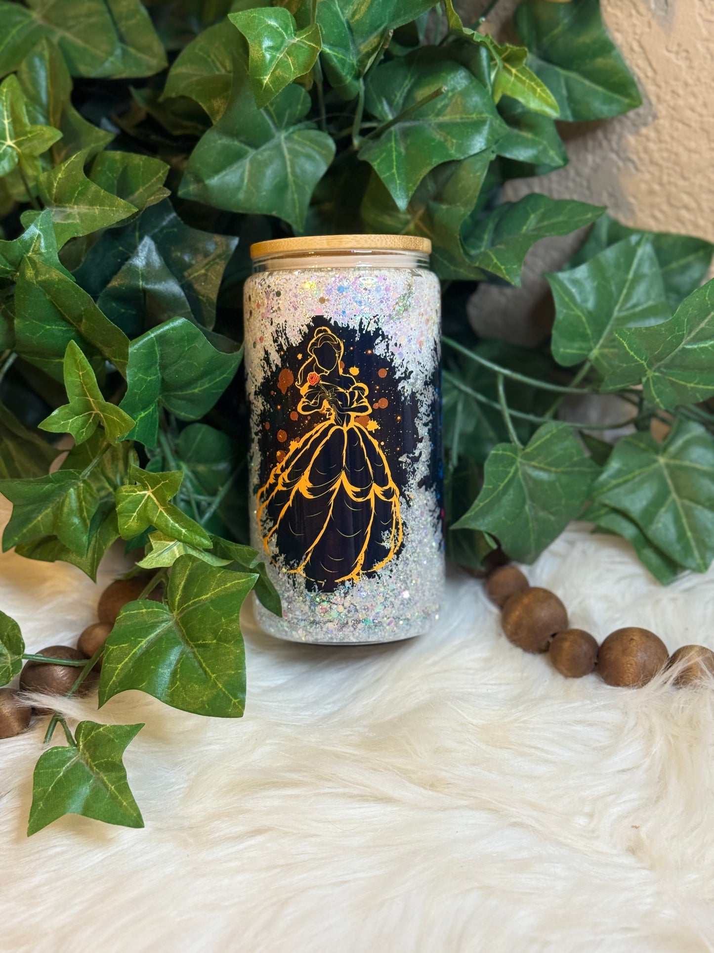 Ariel, Belle, Anna Silhouettes