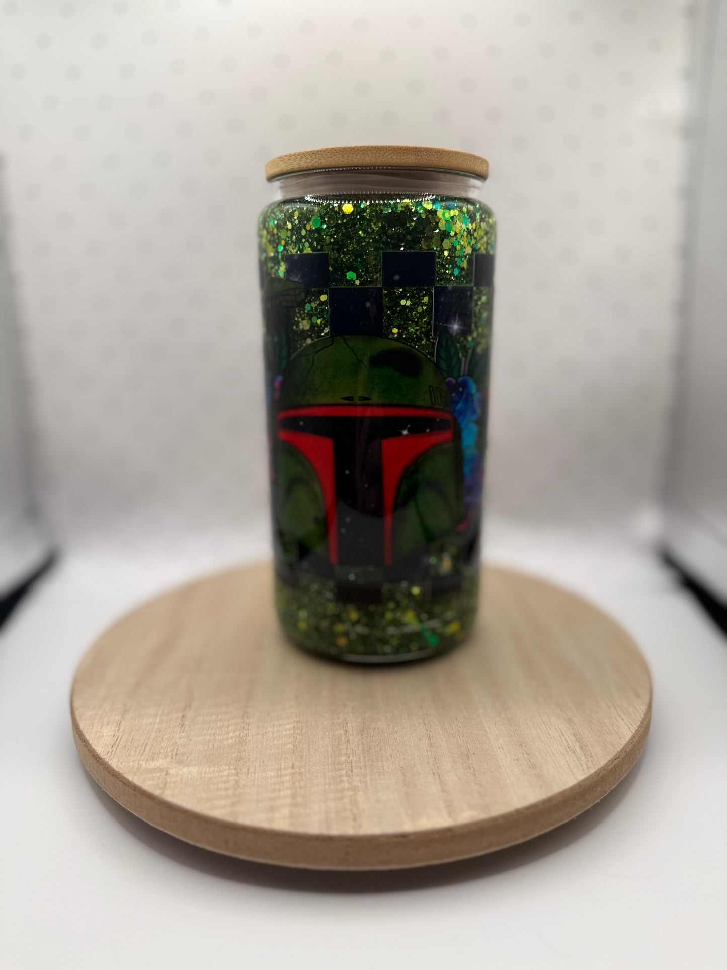 Mando Helmet Floral