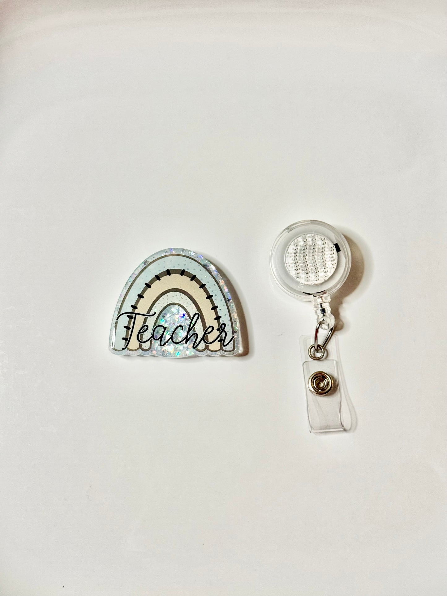 Teacher Boho Rainbow